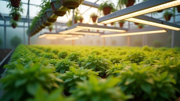 Avez-vous investi dans un éclairage horticole professionnel adapté ?